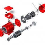 DRN 250 Motor Explosionsgrafik