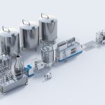 Prozessanlage in der Getränkeindustrie
